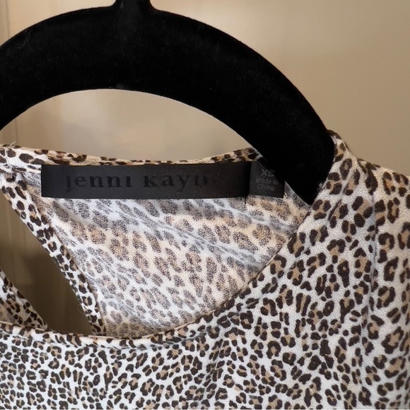 Jenni Kayne Leopard T-Shirt Dress Size X-small - Picture 8 of 9